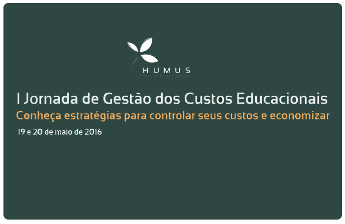 I Jornada de Gestão dos Custos Educacionais 